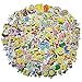 100pcs Spongebob Squarepants Stickers Set Cartoon Sticker Decals for Water Bottle Laptop Cellphone Bicycle Motorcycle Car Bumper Luggage Travel Case. Etc (Spongebob Squarepants)