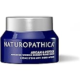 Naturopathica Argan & Peptide Advanced Wrinkle Remedy Water Cream, Anti-Aging Daily Facial Moisturizer for Normal and Mature Skin, Firming Face Cream for Men and Women, 1.69 fl oz