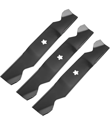 Husqvarna OEM 54" Revolution Bagger Blades – 3-Pack For GT54CS, GT54LS, YT54LS Mowers