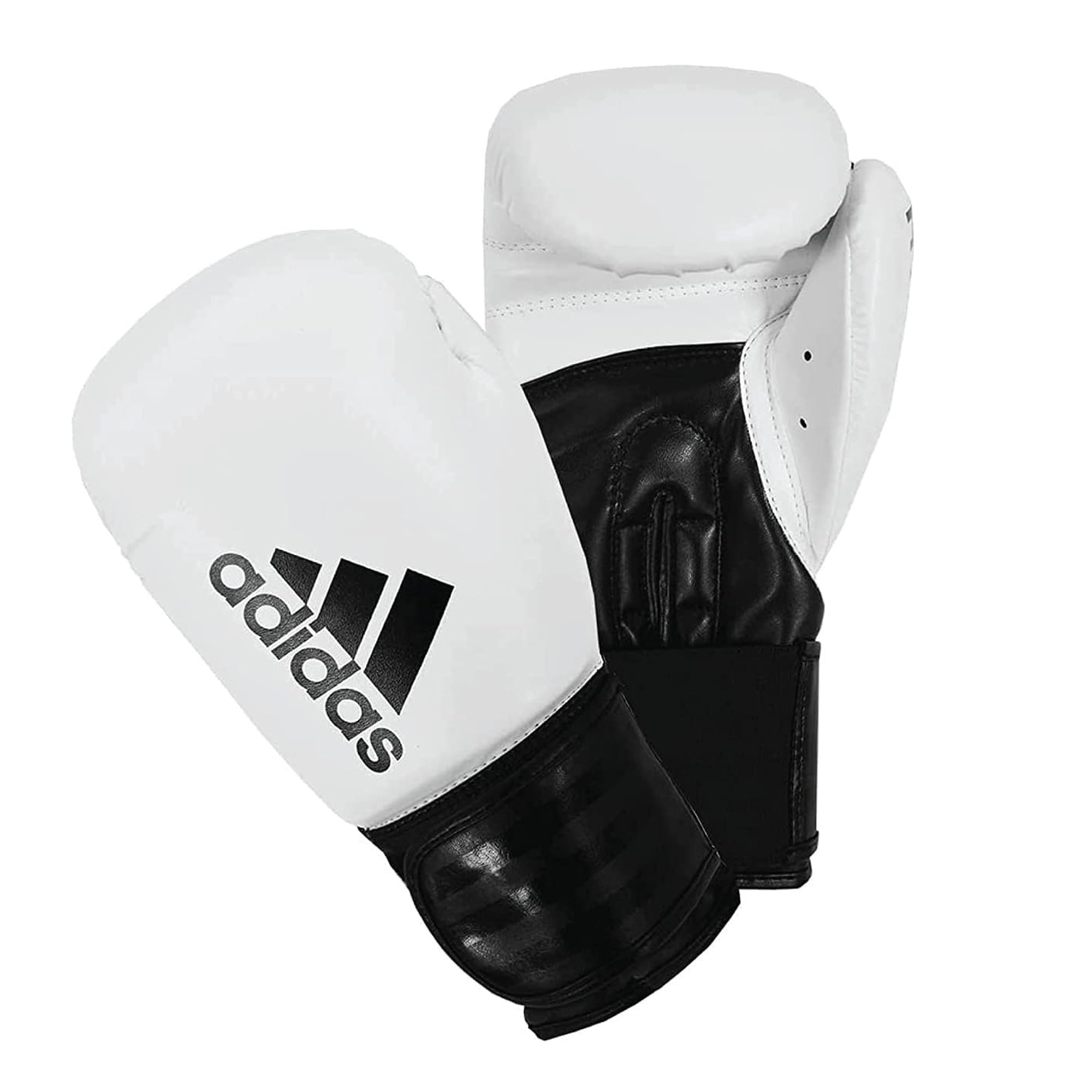 Adidas | Hybrid 100 Boxing Gloves for Men, Women & Kids | Intermediate Level PU Training Gloves | Perfect for Fitness Classes, Boxing Bag Workouts, and Sparring