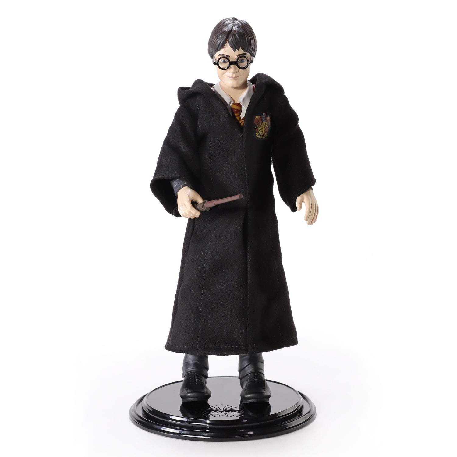 BendyFigs Harry Potter Figure by The Noble Collection - Officially Licensed Harry Potter Bendable Toy Posable Collectable Doll Figure With Stand