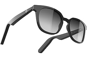 Lucyd - Bluetooth Glasses for Men & Women w/UV Protection - Open Ear, Noise Canceling Mics, Compatible with Voice Assistants – Stratus