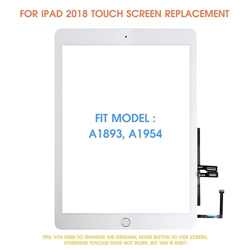 for iPad 2018 A1893 A1954 Touch Screen Replacement for iPad 6th