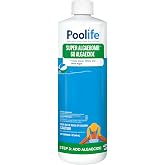 Poolife Super AlgaeBomb 60 Algaecide 1 Qt - Powerful Pool Algae Control Treatment - Fast-Acting Non-Foaming Formula - Kills &amp; Prevents Green, Black &amp; Mustard Algae - for Pools, Spas &amp; Fountains