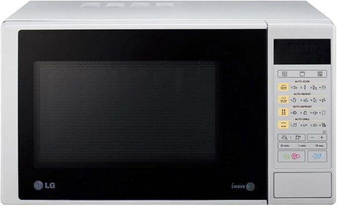 LG MH6342DS - Microondas y grill, 23 litros, 800W, color plateado: Amazon.es: Hogar