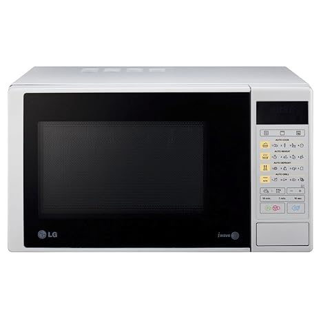 LG MH6342DS - Microondas y grill, 23 litros, 800W, color plateado