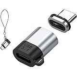AMZPILOT USB C Magnetic Adapter with Lanyard 24 Pins Type C Connector USB3.1 PD 100W Fast Charger 10Gb/s Data Transfer and 4K