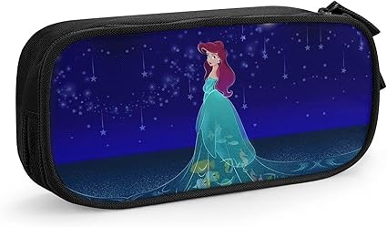 Amazon リトル マーメイド アリエル 筆箱 ペンケース ペン袋 ペンポーチ 筆入 小物入れ 化粧ポーチ 収納ケース 中高校生 男女兼用 大容量 旅行用便利グッズ 文房具収納 入学 実用 文具収納 持ち運び便利zarker ジッパー おしゃれ ペンケース 文房具 オフィス用品