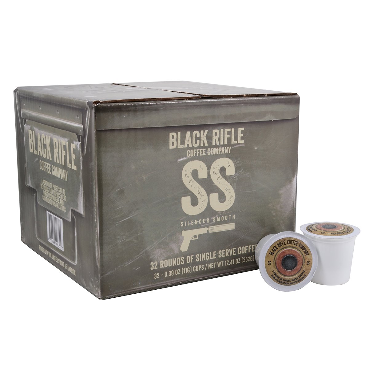 Black Rifle Coffee Company CAF Caffeinated AF Single Serve Capsules