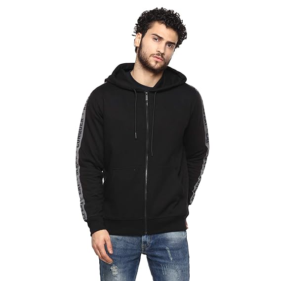 alan jones clothing men's cotton hooded sweatshirt