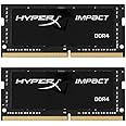 Kingston Technology HyperX Impact 32GB 3200MHz DDR4 CL20 SODIMM (Kit of 2) Memory HX432S20IBK2/32