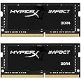 HX432S20IBK232 - Kit de Memórias HyperX Impact de 32GB (2 x 16GB) SODIMM DDR4 3200Mhz 1,2V para notebook