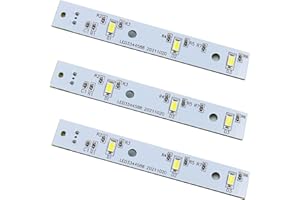 KAZFFD WR55X26671 Refrigerator LED Light Board For GE Freezer(3 Pcs)