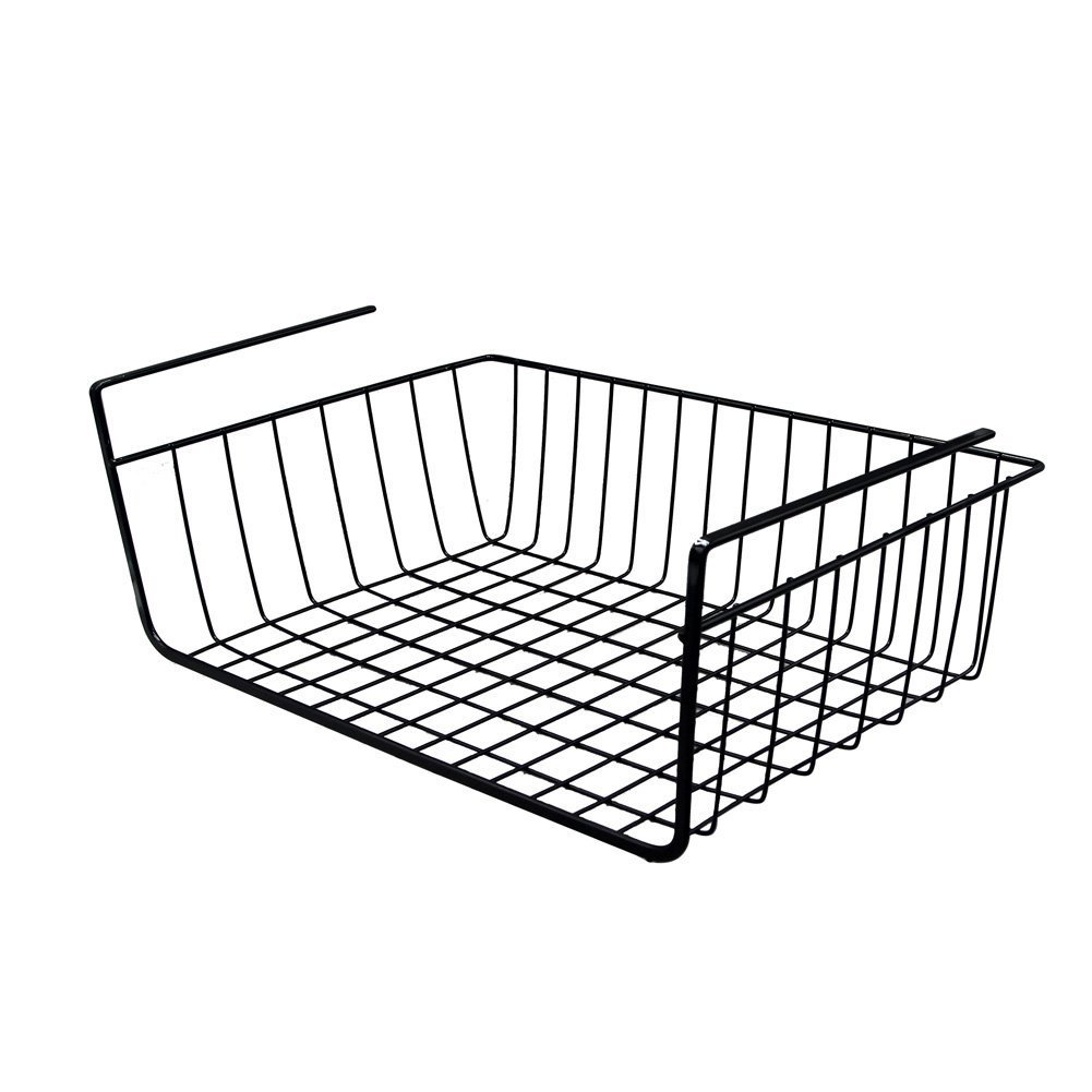 Yontree Cesta Colgante de Metal Estante Intermedio Organizador bajo