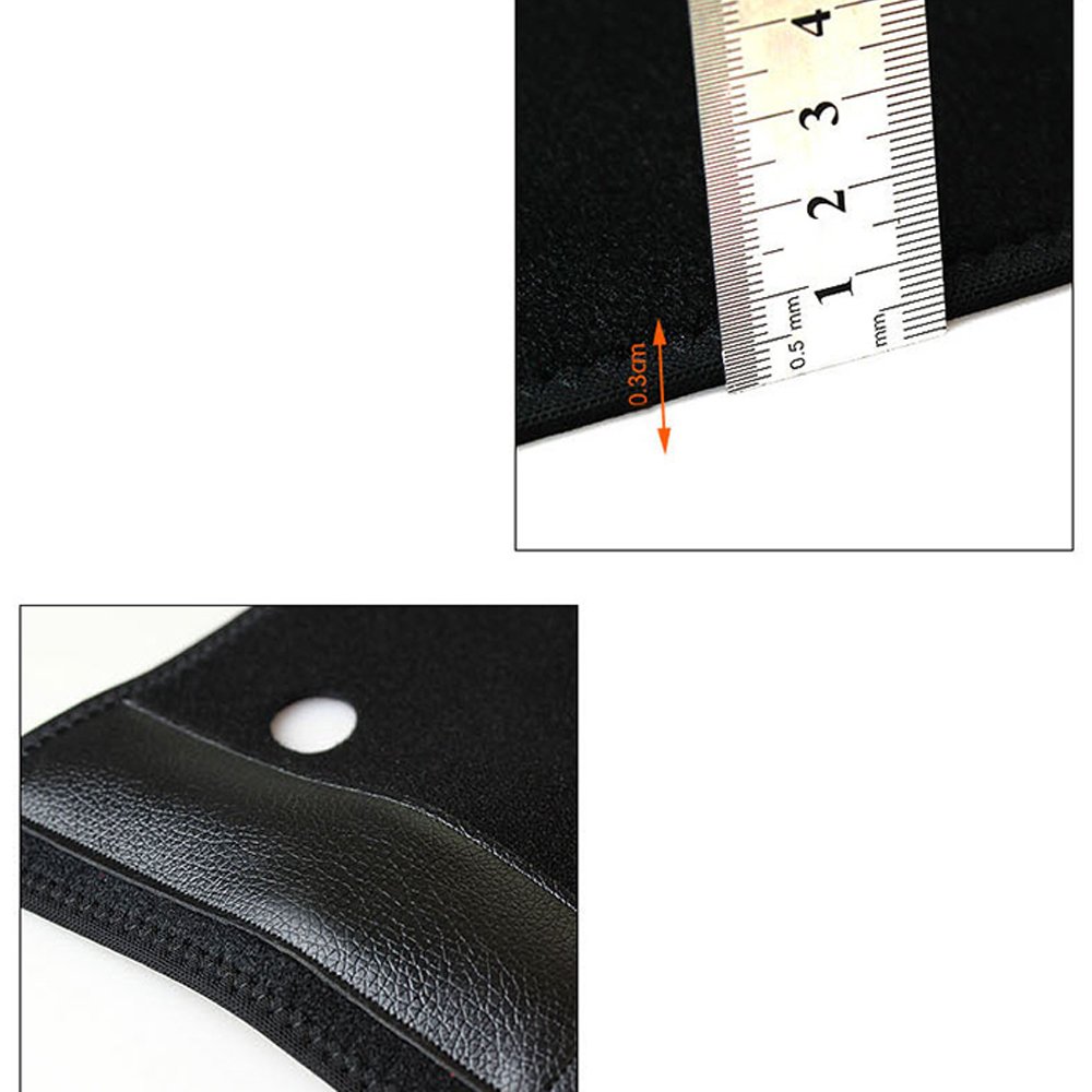 Denshine Wrist Brace Removable Wrist Splint Support Training Protector Wrist Wraps for Prevention Wrist Injury, Wrist Pain, Carpal Tunnel Syndrome, Sprain, Gym Fitness Bands,1 Pair, Black