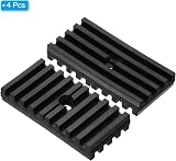 PATIKIL Rubber Anti-Vibration Pads 4 Pcs 4"x2"x0.6" for HVAC Air Compressor view 3