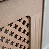 Vida Designs Oxford Radiator Cover Unfinished Medium H81.7 W112 D19cm view 6