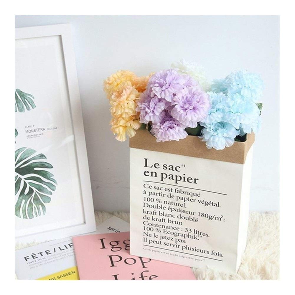 Jardín Jardinería Maceta De Doble Capa Bolsa De Papel Kraft 