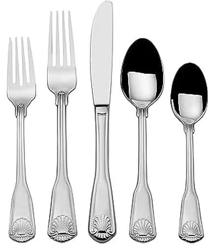 Towle Living Onda Set 4 Forchette: Eleganza Moderna In Acciaio Inox Forgiato Per La Tavola - 6