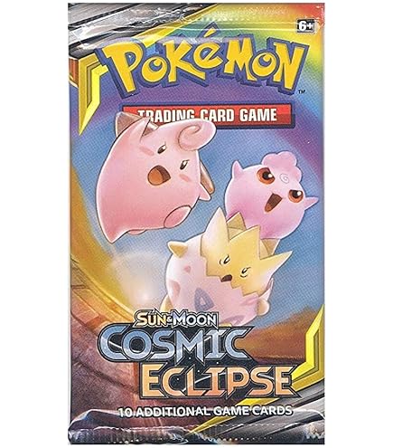 cosmic eclispe booster box Amazon.com: Pokemon TCG Cosmic Eclipse Booster Pack : Toys & Games