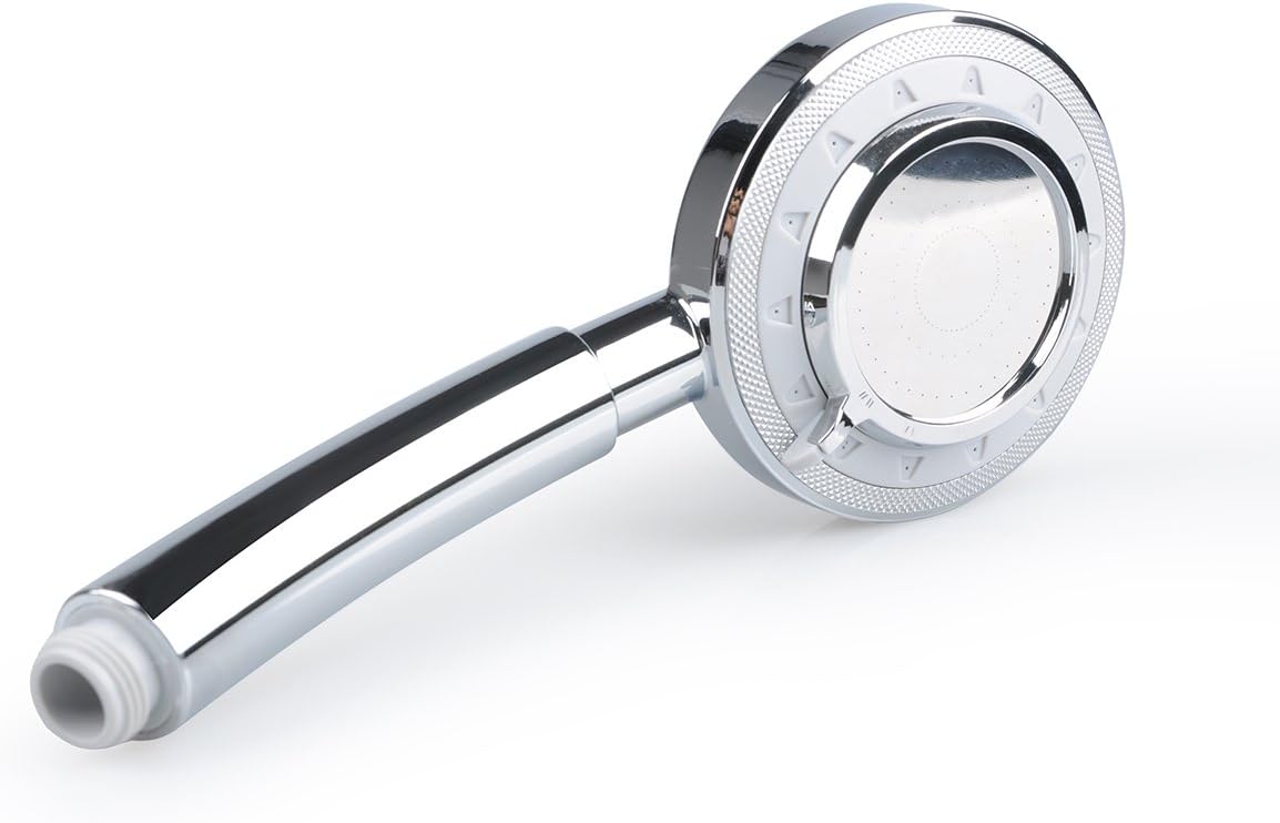 Handheld Shower Head High Pressure 3 Ways Water and Energy Saving ABS