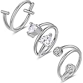 BodyAce 316L Surgical Steel Helix Earrings Cartilage Hoops Seamless Rook Tragus Piercing Conch Jewelry 16G Hinged Segment Clicker for Earlobe Daith Orbital