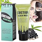 Black Mask,Peel Off Mask,Purifying Peel Off Charcoal Mask,Blackhead Remover Mask,Deep Cleansing Black Mask Purifying Face Mask For Nose Acne - Best Mud Facial Mask 60 gram (2.11 ounce)