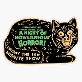 Vintage Halloween Black Cat Vinyl Waterproof Sticker Decal Car Laptop Wall Window Bumper Sticker 5"
