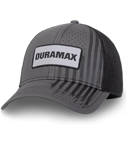 Chevy Silverado HD Duramax USA Flag Hat - Officially  display picture 3