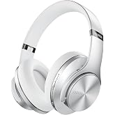 DOQAUS Bluetooth Headphones Over Ear, 90H Playtime, 3EQ Mode, with ENC Mic | Hifi Stereo Sound, Lightweight, Headphones Wireless with Soft Memory Foam Earpads, Deep Bass for Home Office Cellphone PC