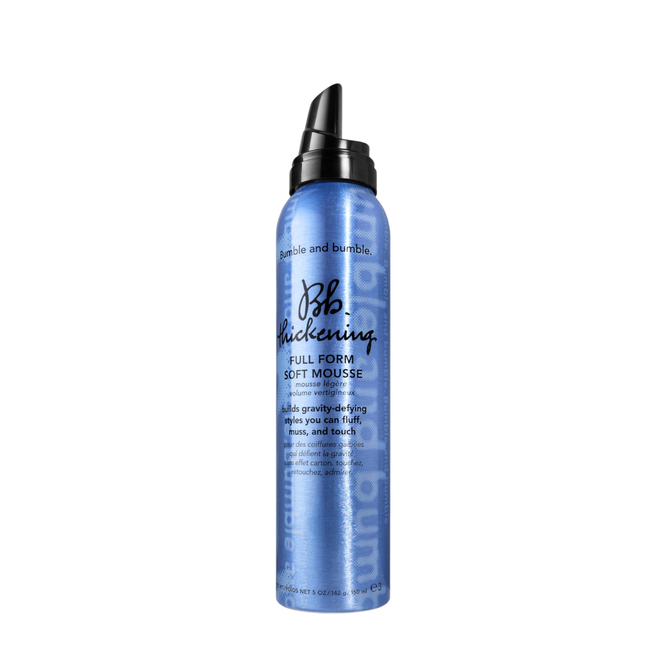 Bumble and bumble. Thickening Full Form Soft Hair Mousse | Heat Protection | Softening + Defining | Straight to Wavy, 150 ml
