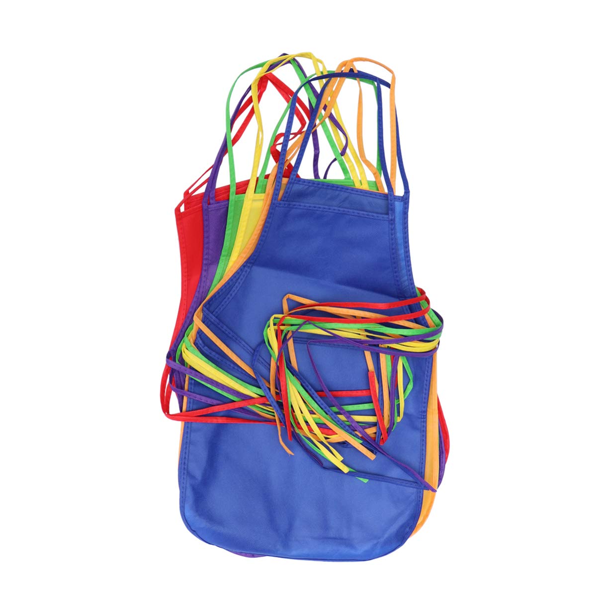 Artibetter Kids Painting Aprons Non-Woven Waterproof Disposable Children S Artist Apron for Crafts Art Activities Cooking and Outdoor Use 19X13 Inches