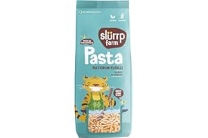 Slurrp Farm Multigrain Fusilli Pasta | Healthy, Gluten-Free Meal for Kids & Adults | High Fiber, No Wheat, No Trans Fats | Easy to Cook, Delicious, Zero Junk | 14.11 Oz (400g)