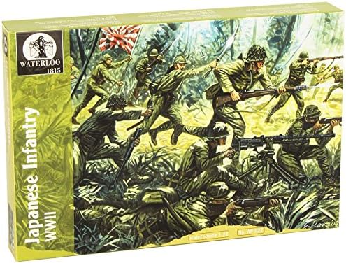 Waterloo 1815 1/72 WWII Japanese Infantry # AP022