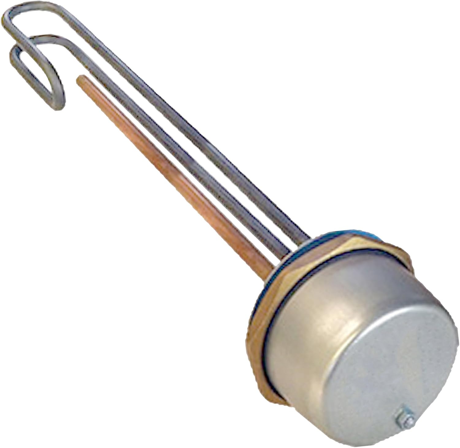 SPARES2GO 27" Incoloy Hard Water Immersion Heater Element + 18
