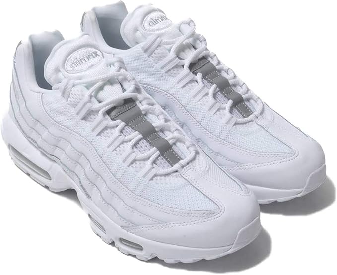 Amazon.co.jp： [ナイキ] エア マックス 95 エッセンシャル [AIR MAX 95 ESSENTIAL ] ホワイト/ピュアプラチナム/リフレクトシルバー/ホワイト