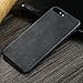 X-level iPhone 7 Plus Case, iPhone 8 Plus Case, Premium PU Leather Case [Vintage Series] Slim Fit Lightweight Soft Back Protective Cover for iPhone 7 Plus(2016) / iPhone 8 Plus(2017) 5.5'' (Black)