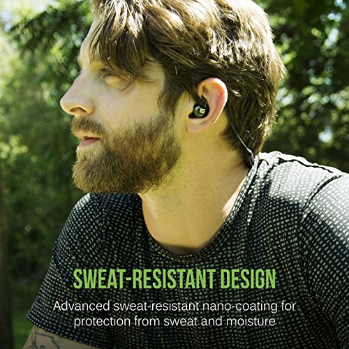 MEE audio EP-M6B-BK-MEE M6B Bluetooth Wireless Sports In-Ear Headphones with Headset