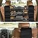 GVN Car Concealed Seat Back Gun Rack to Hold 3 Rifles for Rifle Hunting Fits Most Sedans SUVs Pickup Mini Vans in Pair Black