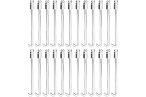 BNINETEENTEAM 24pcs Banjo Hook Set - Flat, Round, Tension & Bracket Hooks