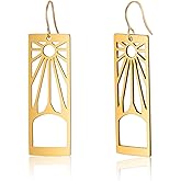 Tanjirou Drop Dangle Earrings, Anime Kamado Tanjiro Drop Earrings Cosplay Accessories Jewelry for Women