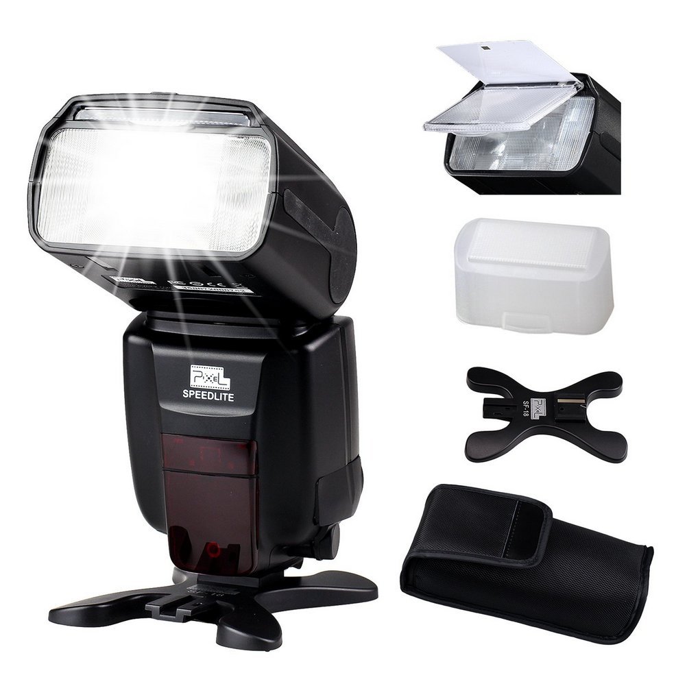 Pixel TTL X800C Pro Speedlite Flash Gun for Canon - Multi-Colour