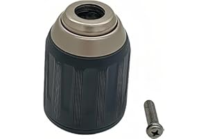 LIKINMAKA 766027-7 Drill Chuck Keyless Replace for Makita 1/2" DHP484 DDF484 DDF482 BHP452 BDF453 BDF452 LXFD01 LXPH05Z XFD01RW DHP485 DDF446 XPH10 with Left Hand Chuck Screw