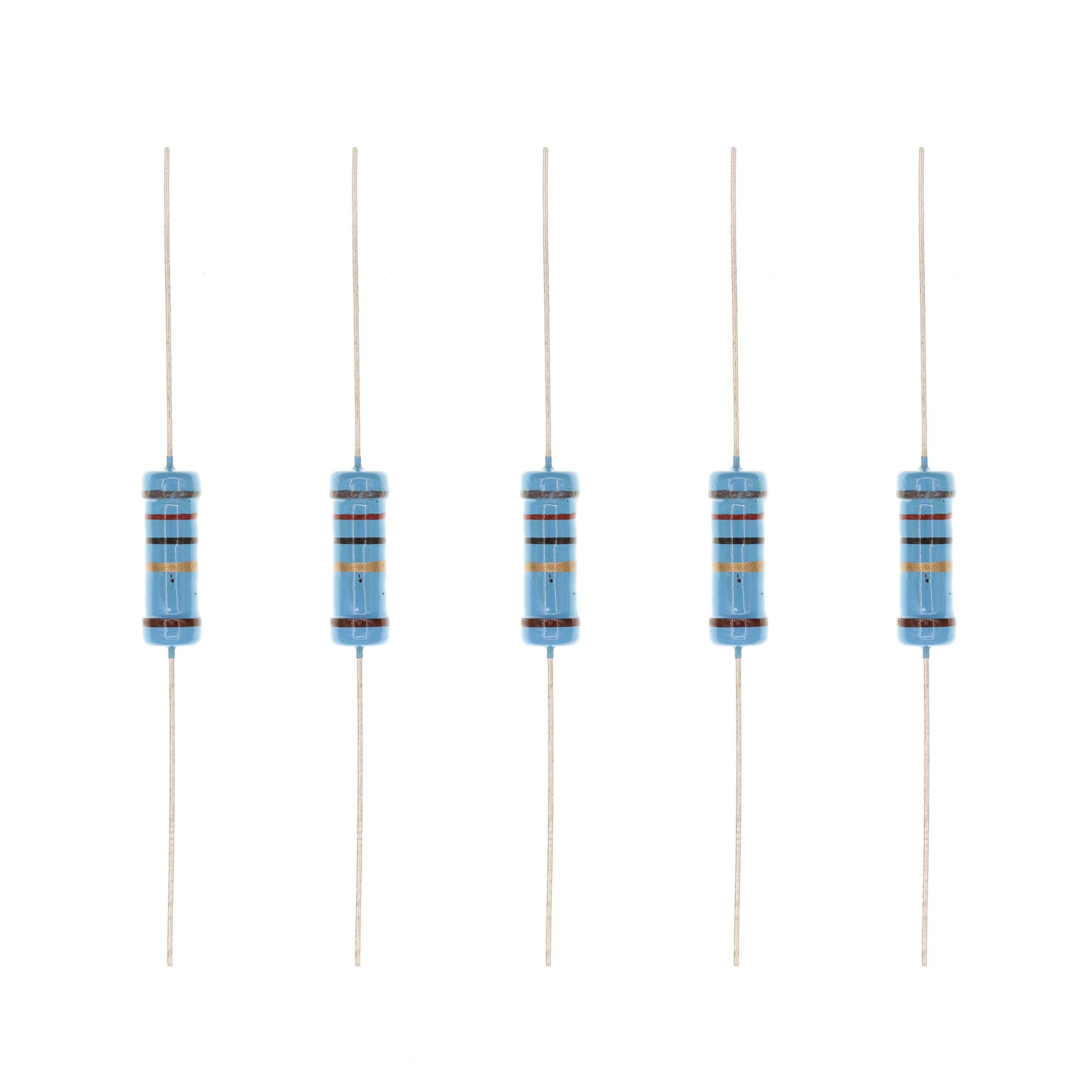 HUABAN 20PCS 3W 3 Watts 82R 82 Ohm 1% Metal Film Resistor