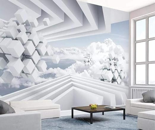 Abstrakt Raum Blauer Himmel Weisse Wolke Tapete 3d Fototapete Modern Vlies Wandbild Jungen Schlafzimmer Wohnzimmer Kindergarten Schule Desig Zimmer Dekor 300x210cm Xxl Amazon De Baumarkt