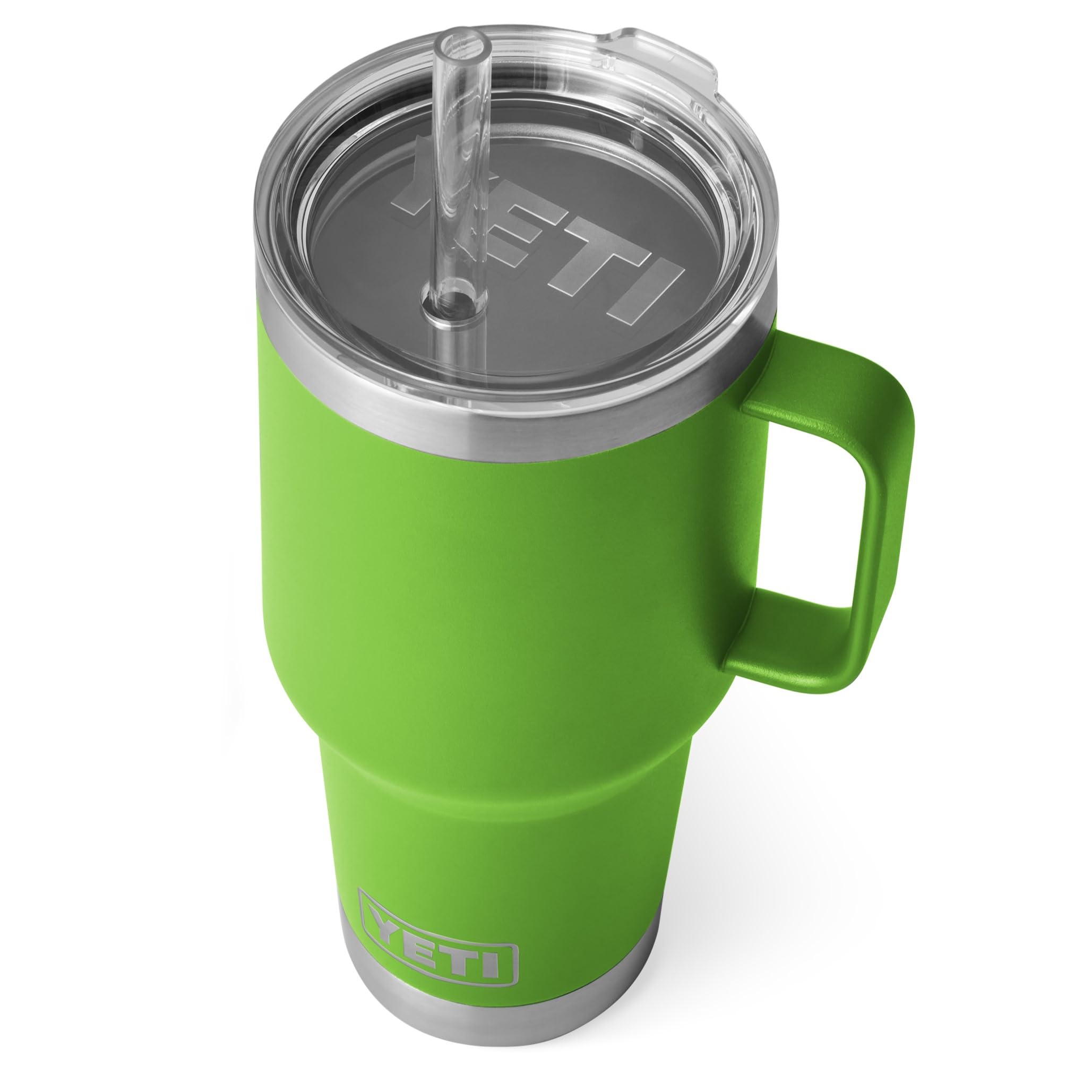 YETI Rambler Straw Mug, Stainless Steel Vacuum Insulated Mug with Stronghold Lid, Canopy Green, 35 oz (1 l) — image 1