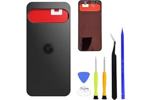 Slimall Pixel 10 pro XL Back Glass Replacement for Google Pixel 10 pro XL 5G Rear Back Cover Glass Battery Door and Repair To