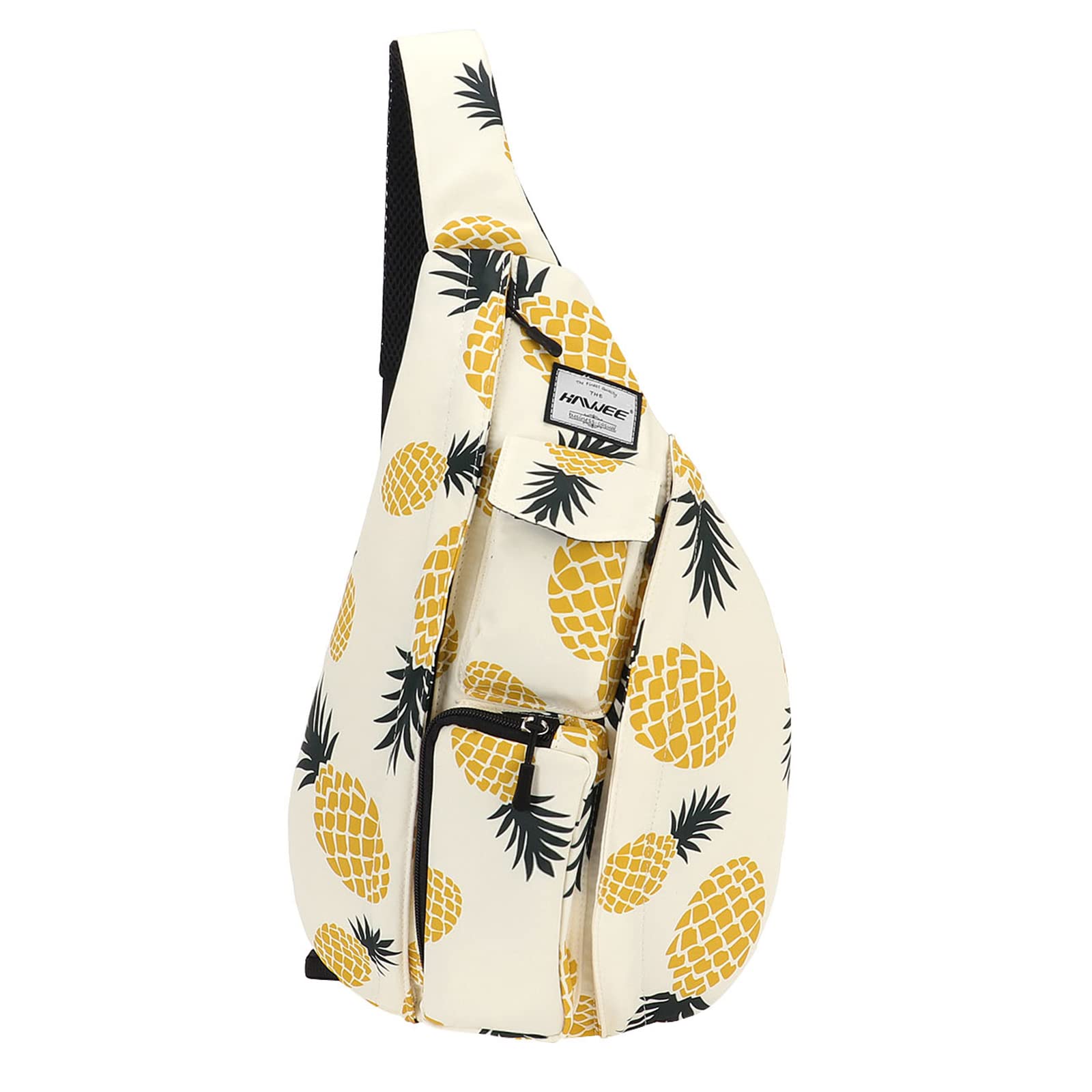 HAWEE Sport Sling Backpack Travel Chest Shoulder Bag Crossbody Daypack Casual for Men Women Teens Work Travel Study Outdoor Climbing Hiking Running