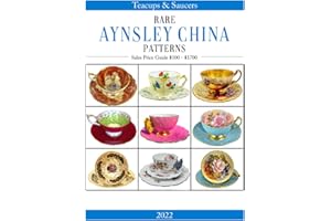 Rare Aynsley China Patterns: Teacups & Saucers 2022 Online Sales Price Guide From US$100 To US$1700