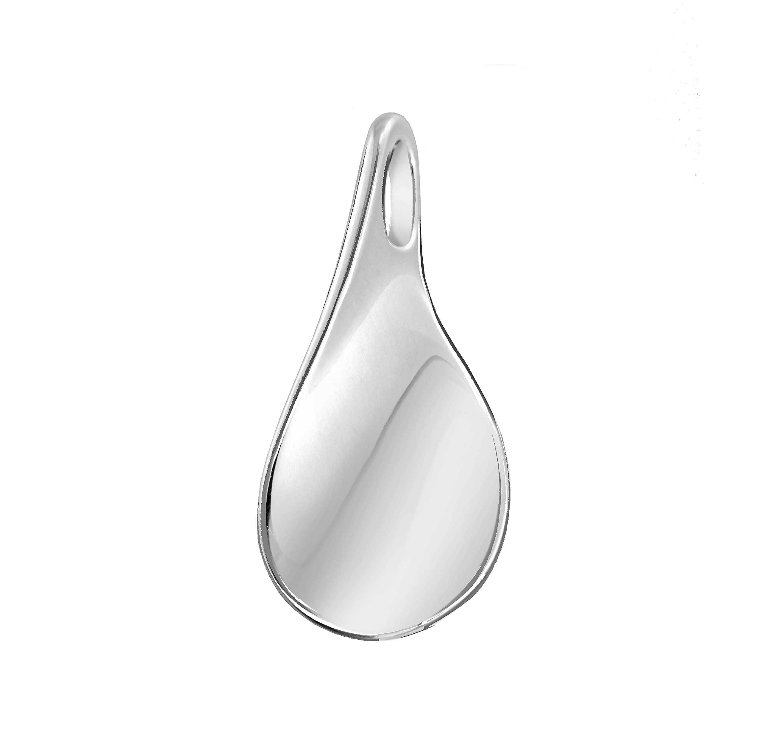 Tuscany Silver Women's Sterling Silver Teardrop Twist Pendant